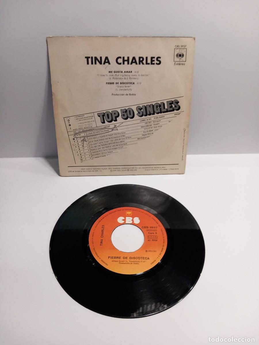 Discos de vinilo: TINA CHARLES VINILO SINGLE / COMPRA MIN&Iacute;MA 5 &euro; - Foto 2