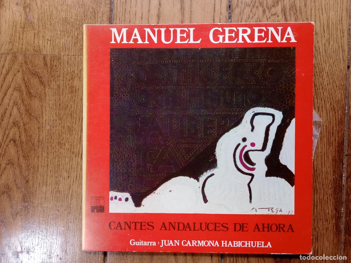 Discos de vinilo: Manuel Gerena - cantes andaluces de ahora
