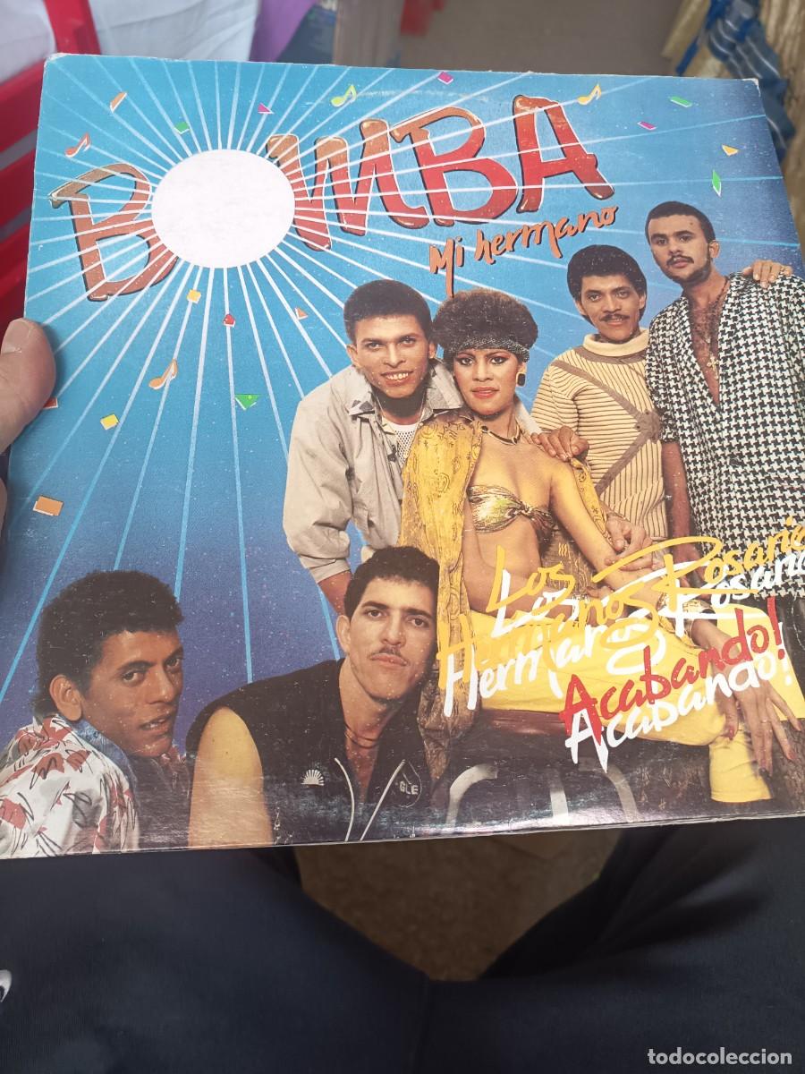 Discos de vinilo: LP BOMBA,MI HERMANO( HERMANOS ROSARIO) REP DOMINICANA