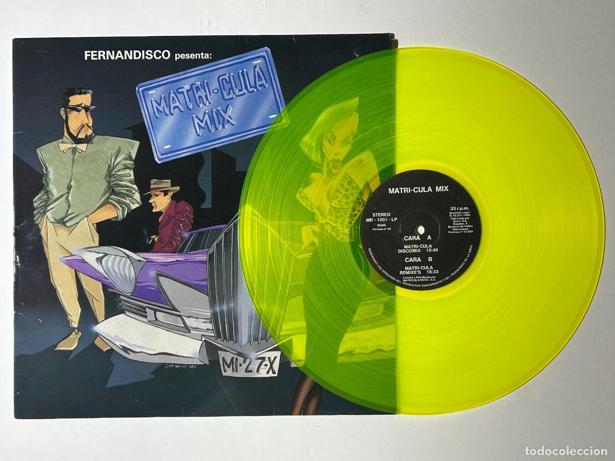Discos de vinilo: LP MATRI-CULA MIX Fernandisco 1986