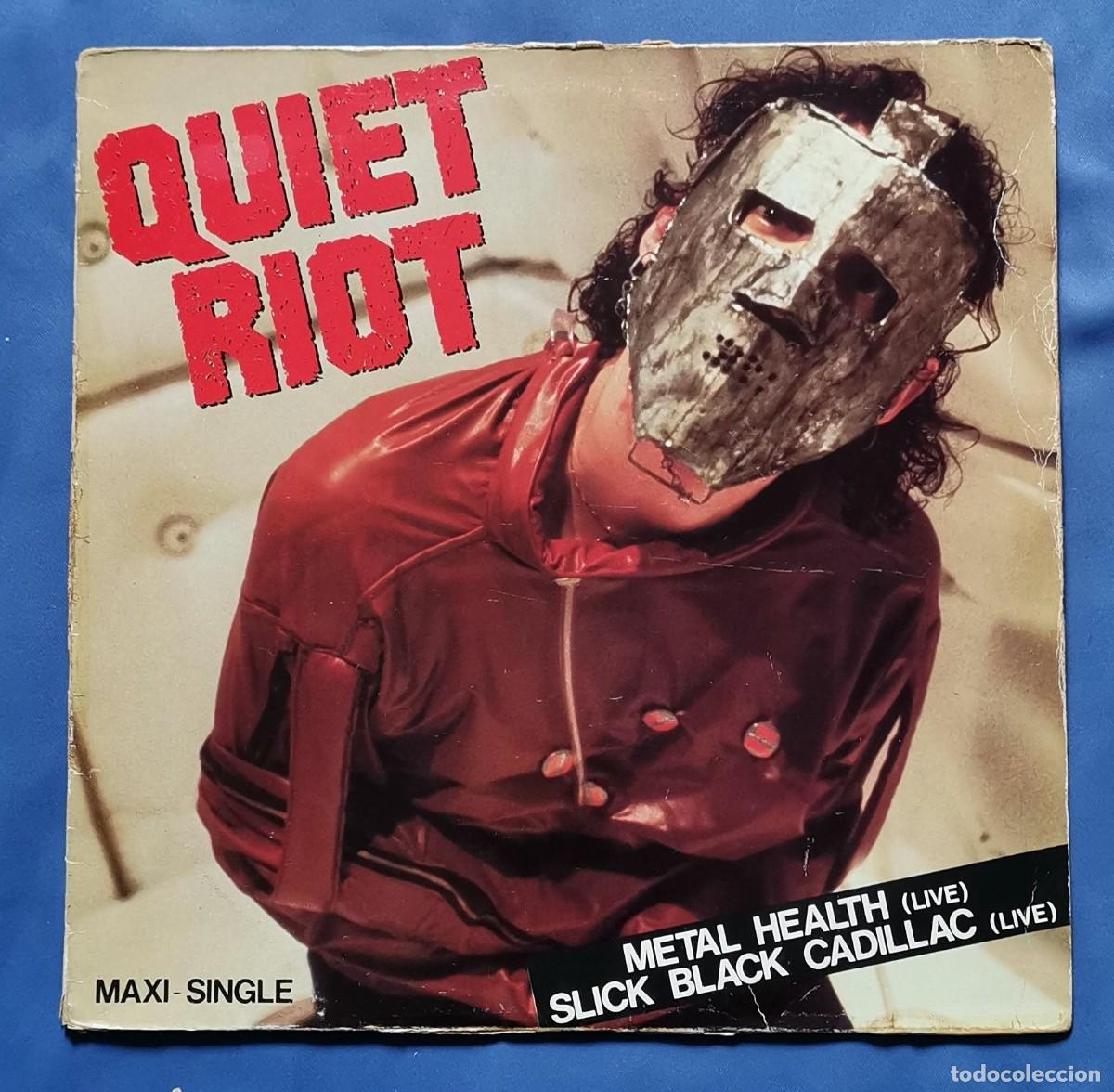 Discos de vinilo: Quiet Riot - Metal Health 1983 Espa&ntilde;a 4 temas