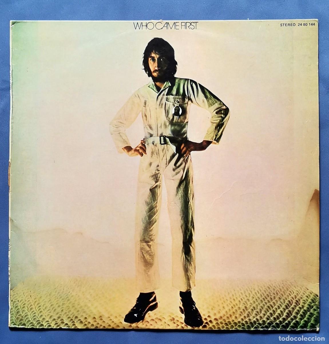 Discos de vinilo: Pete Townshend &ndash; Who Came First LP 1973 Espa&ntilde;a THE WHO