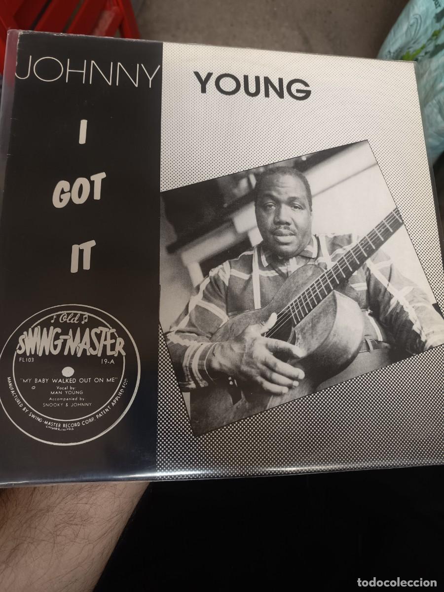 Discos de vinilo: LP JOHNNY YOUNG,( CHICAGO BLUES),Made in B&eacute;lgica