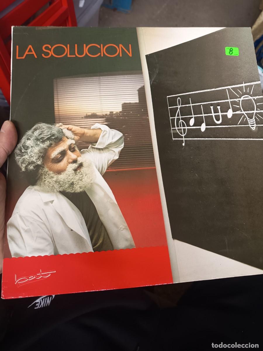 Discos de vinilo: LP ( salsa) LA SOLUCION