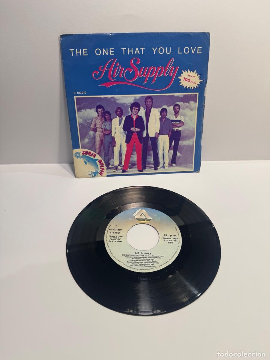 Discos de vinilo: AIR SUPPLY VINILO SINGLE / COMPRA MIN&Iacute;MA 5 &euro; - Foto 1