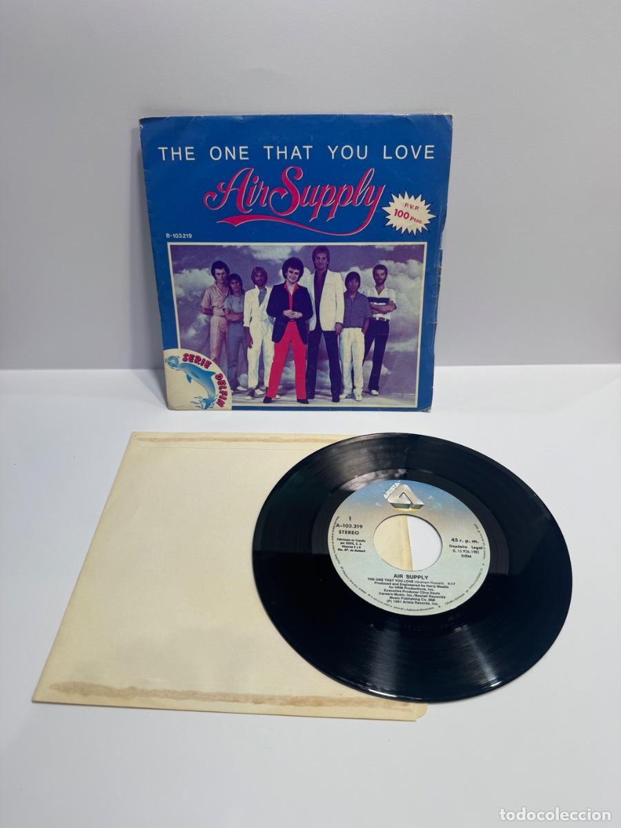 Discos de vinilo: AIR SUPPLY VINILO SINGLE / COMPRA MIN&Iacute;MA 5 &euro; - Foto 3
