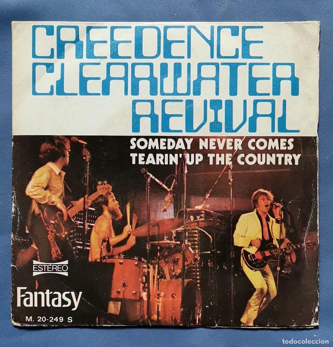 Discos de vinilo: Creedence Clearwater Revival &ndash; Someday Never Comes 1972 Espa&ntilde;a