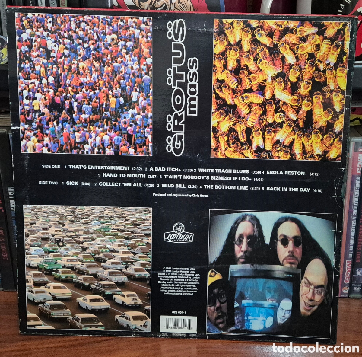 Discos de vinilo: Grotus &ndash; Mass LP 1996 - Foto 2