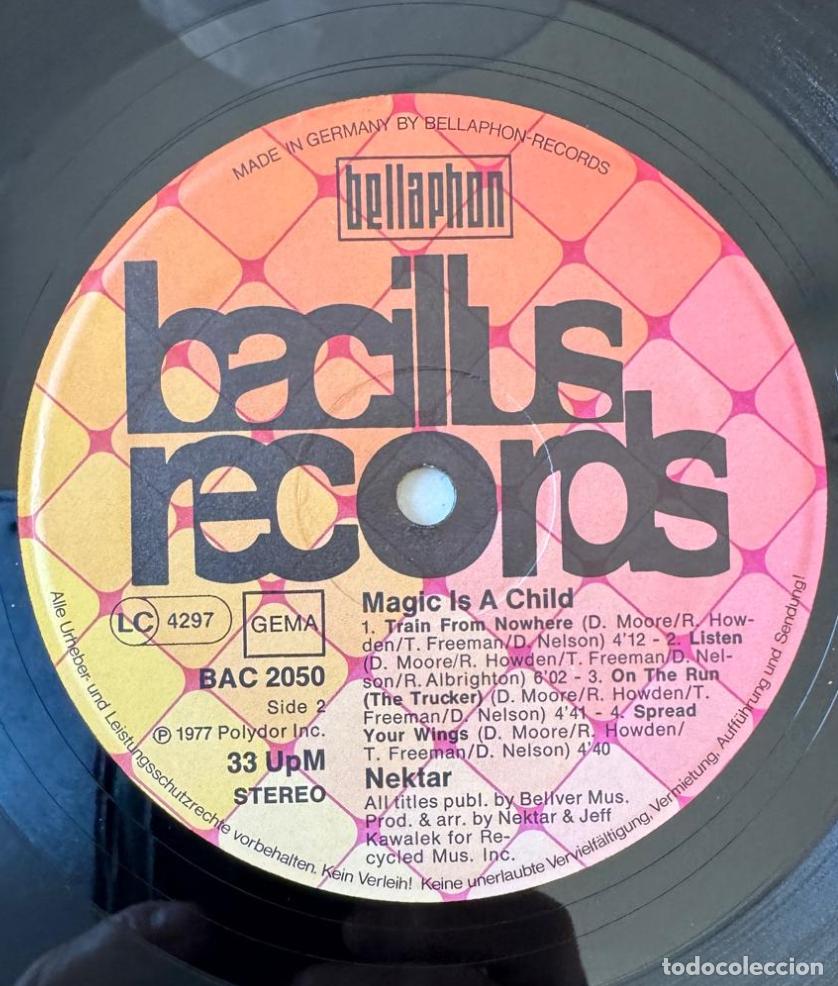 Discos de vinilo: Nektar &ndash; Magic Is A Child Germany 1977 EX EX - Foto 2