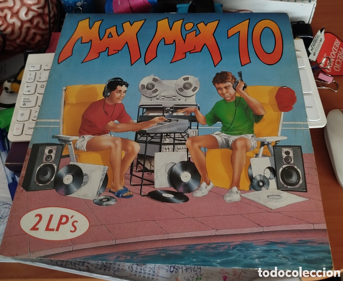 Discos de vinilo: Max mix 10. Doble Disco