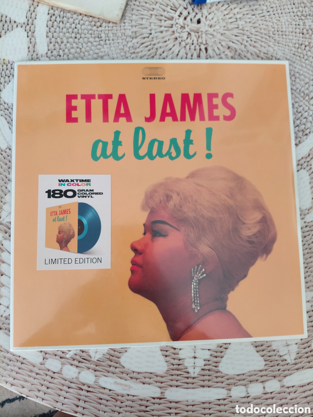 Discos de vinilo: Etta James &ndash; At Last! (Edici&oacute;n Limitada Vinilo de Color)