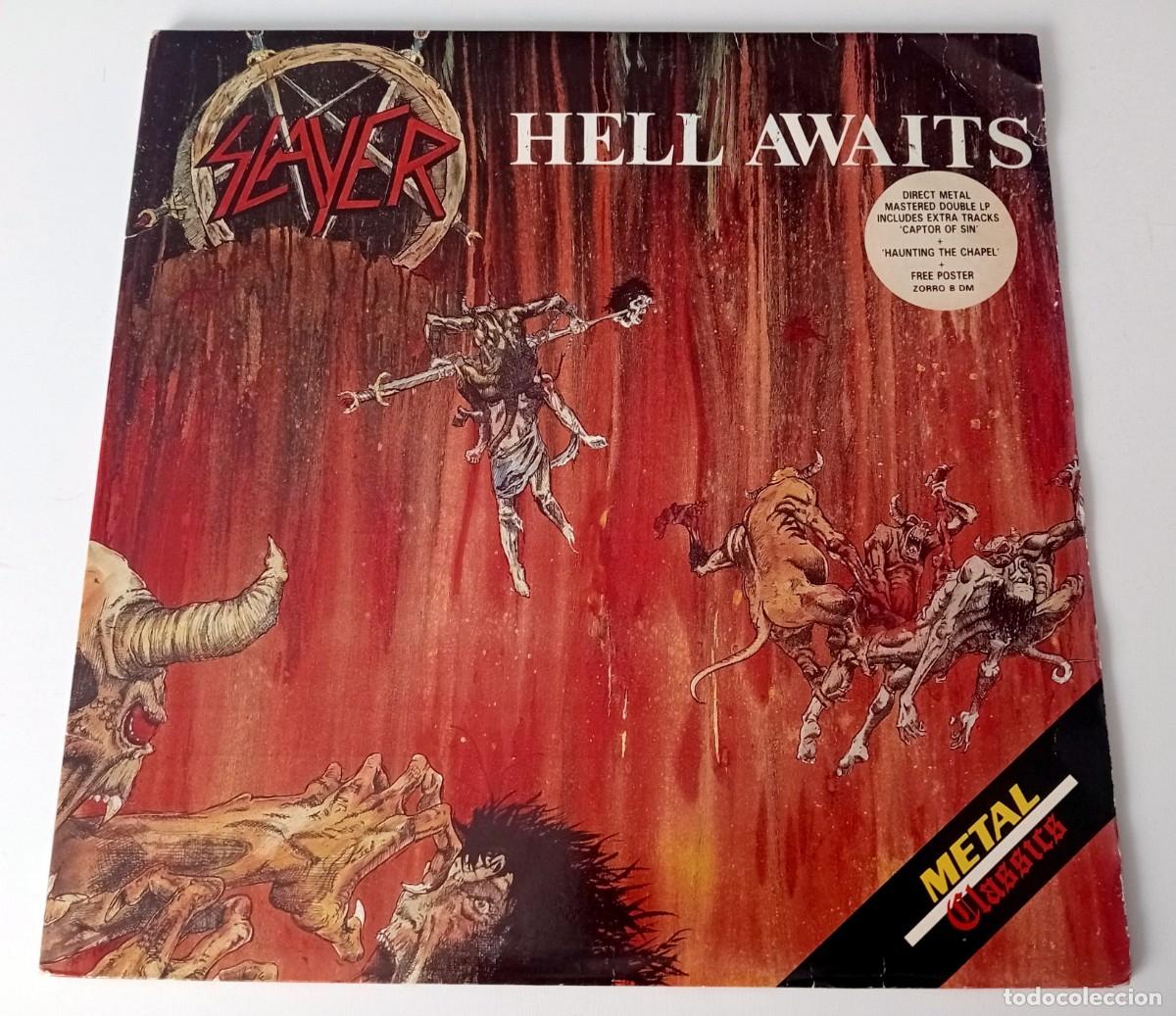 Disques de vinyle: LP SLAYER - HELL AWAITS