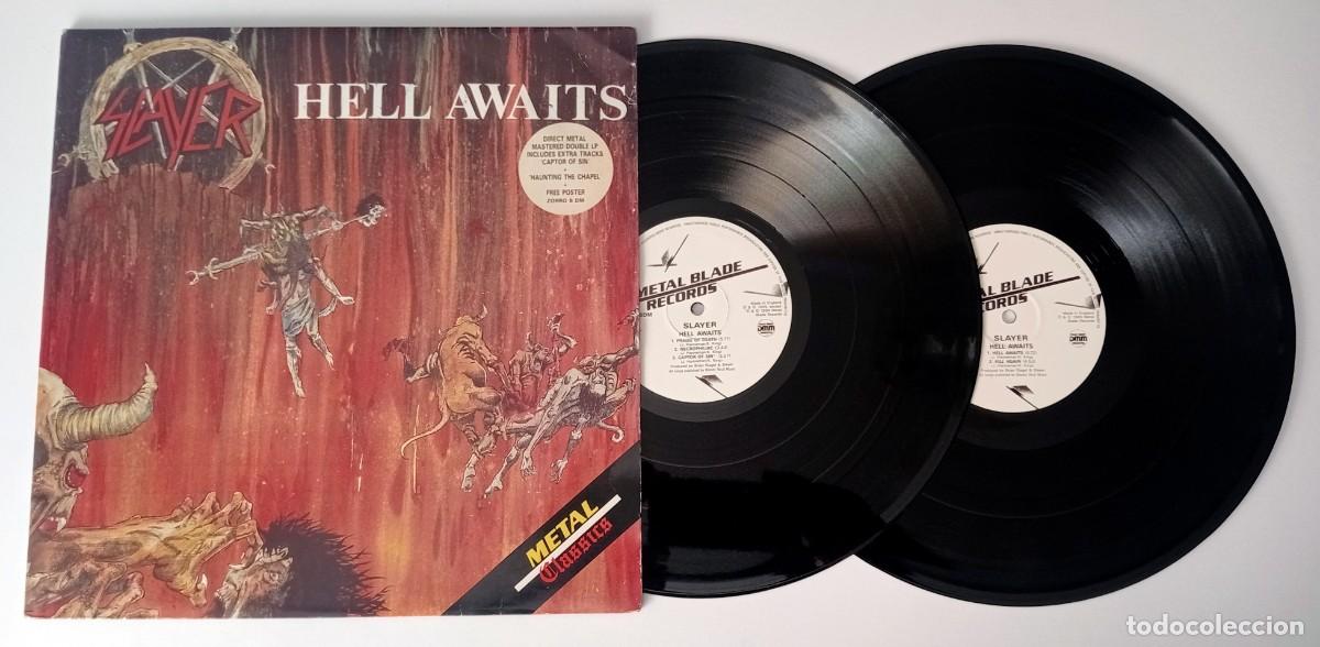 Discos de vinilo: LP SLAYER - HELL AWAITS - Foto 3