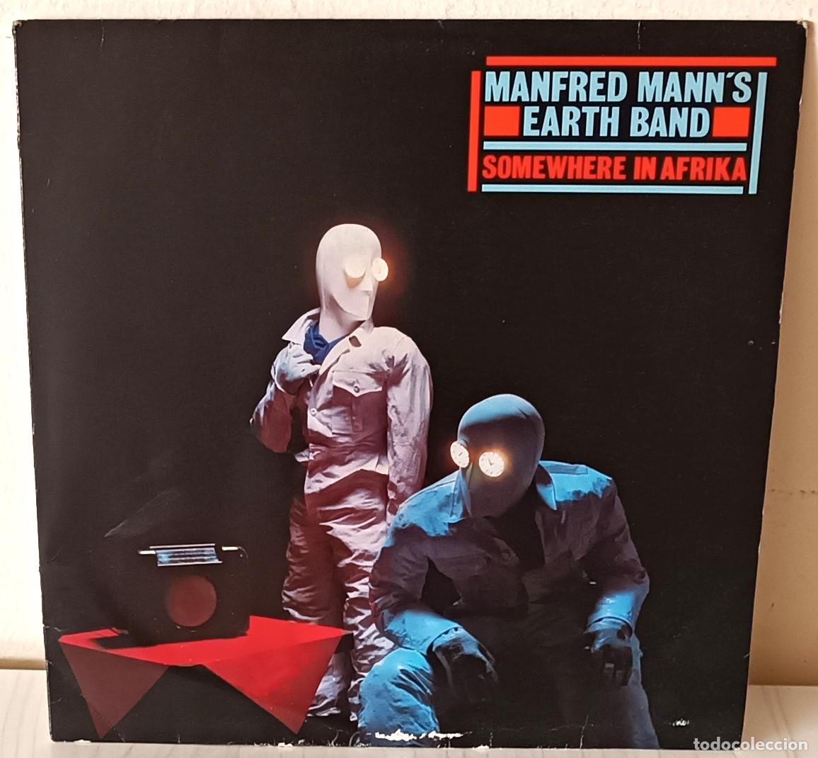 Discos de vinilo: MANFRED MANN&acute;S EARTH BAND - SOMEWHERE IN AFRIKA BRONZE - 1982
