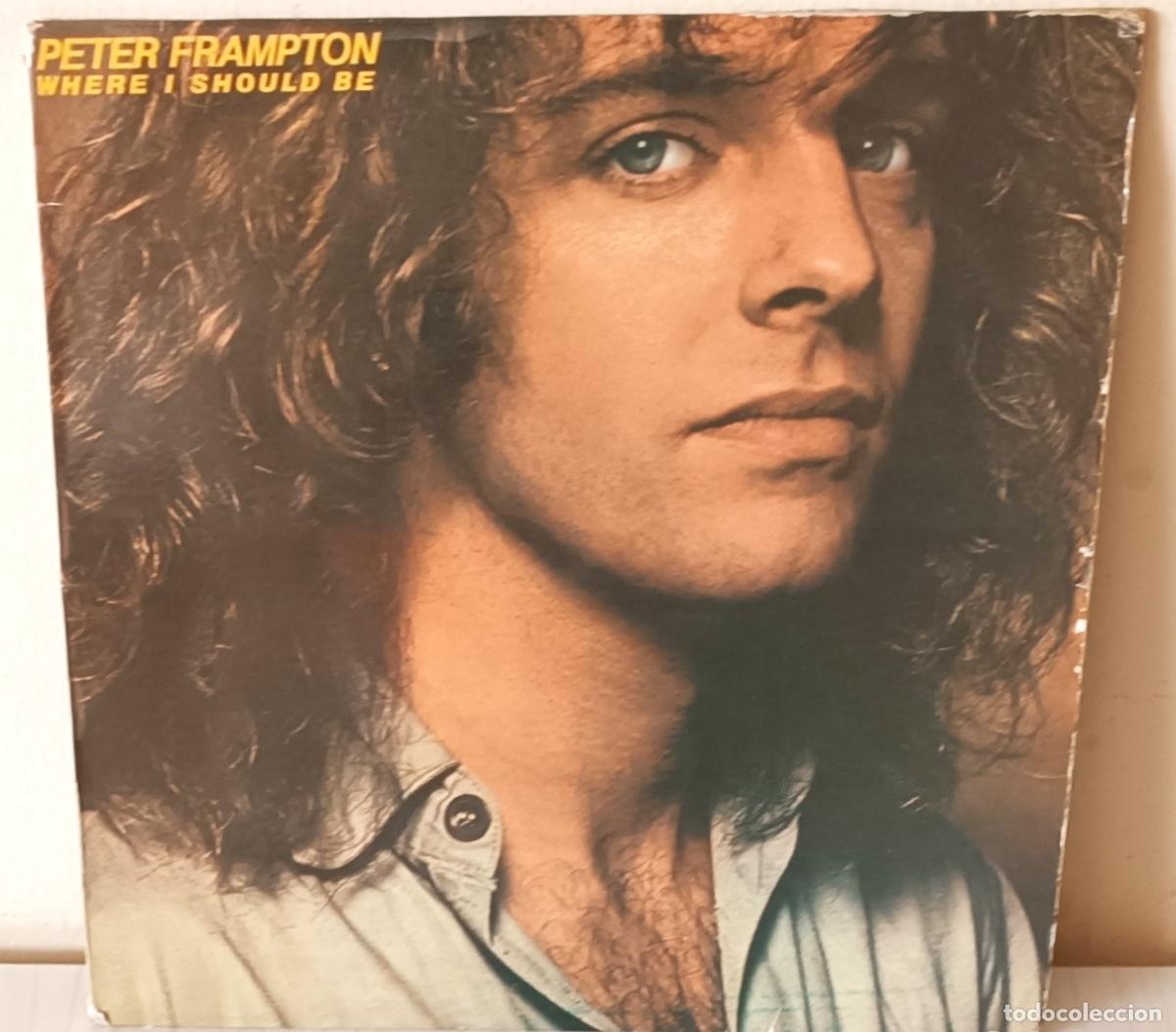 Discos de vinilo: PETER FRAMPTON - WHERE Y SHOULD BE A & M - 1979