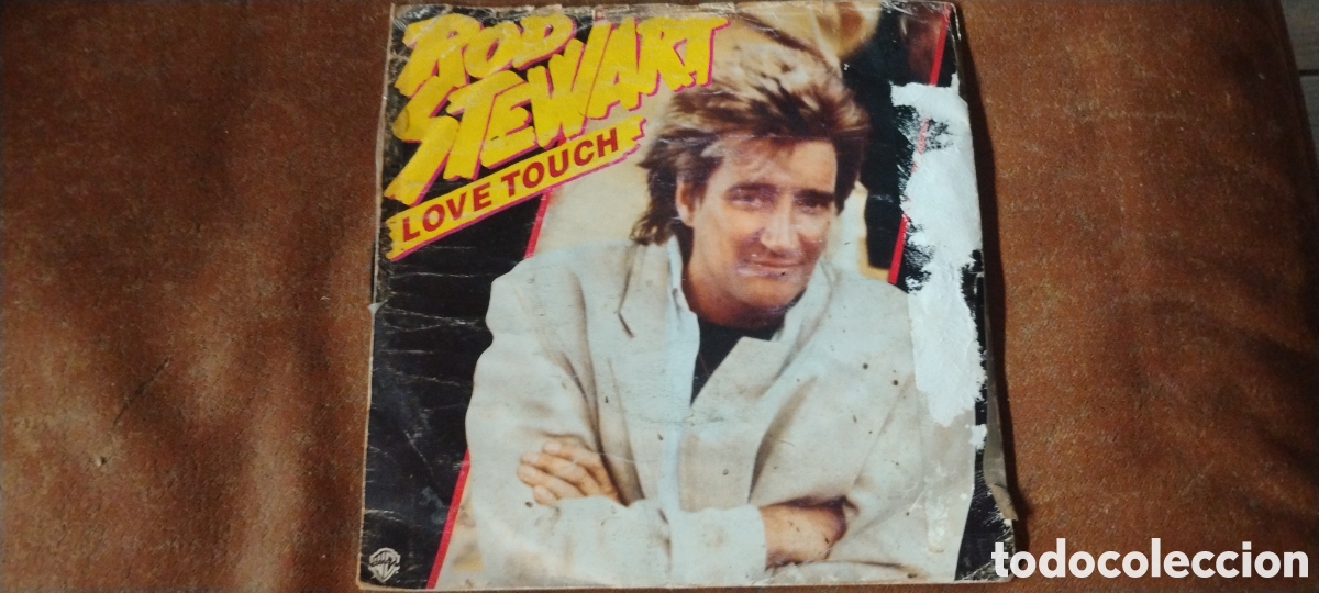Discos de vinilo: ROD STEWART-LOVE TOUCH-SINGLE-WARNER BROS/SPAIN-KSA