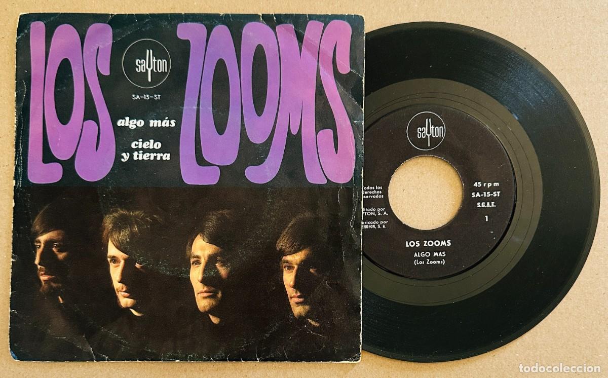 Discos de vinilo: LOS ZOOMS SINGLE ALGO MAS SAYTON 1968