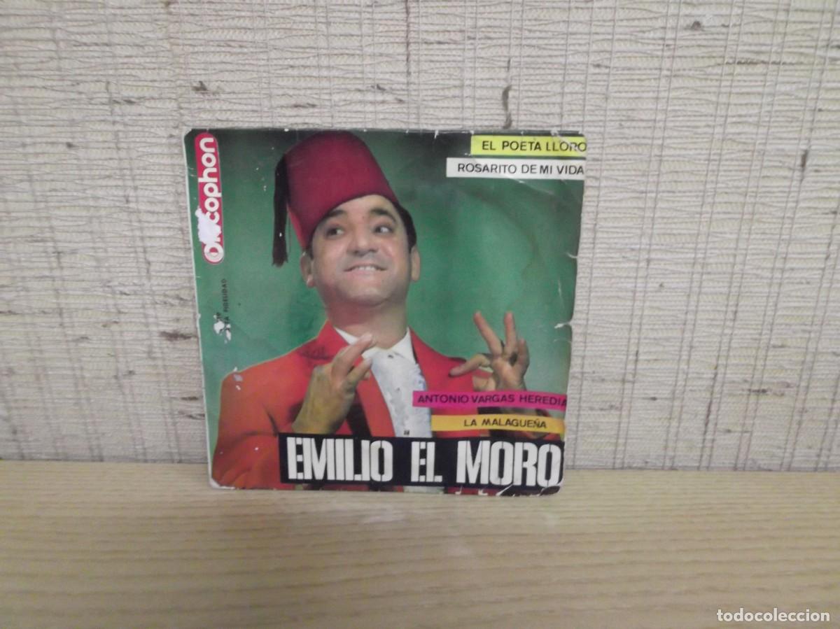 Discos de vinilo: Disco vinilo Emilio el Moro.45 RPM Discophon 27.319