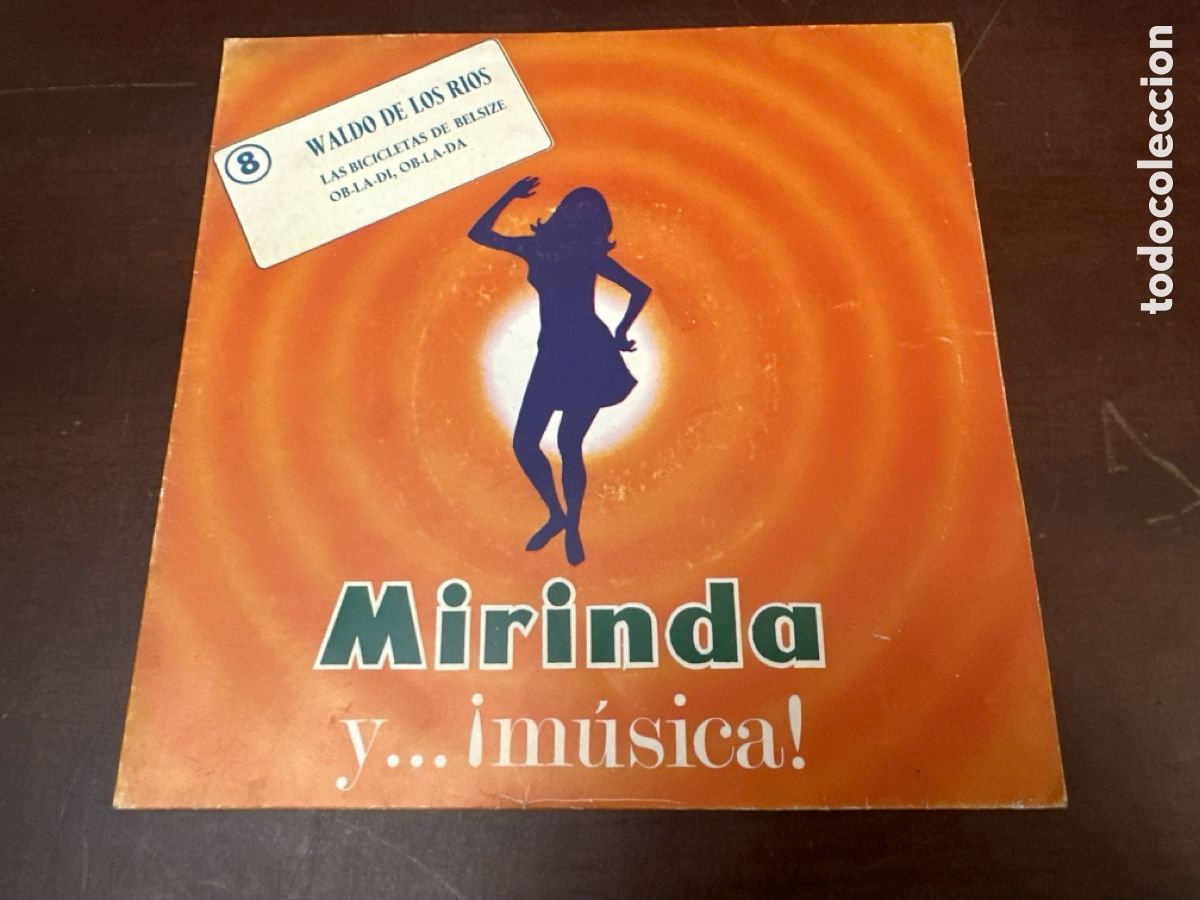 Discos de vinilo: MIRINDA. WALDO DE LOS RIOS - LAS BICILETAS DE BELSIZE / OBLADI OBLADA single 1969