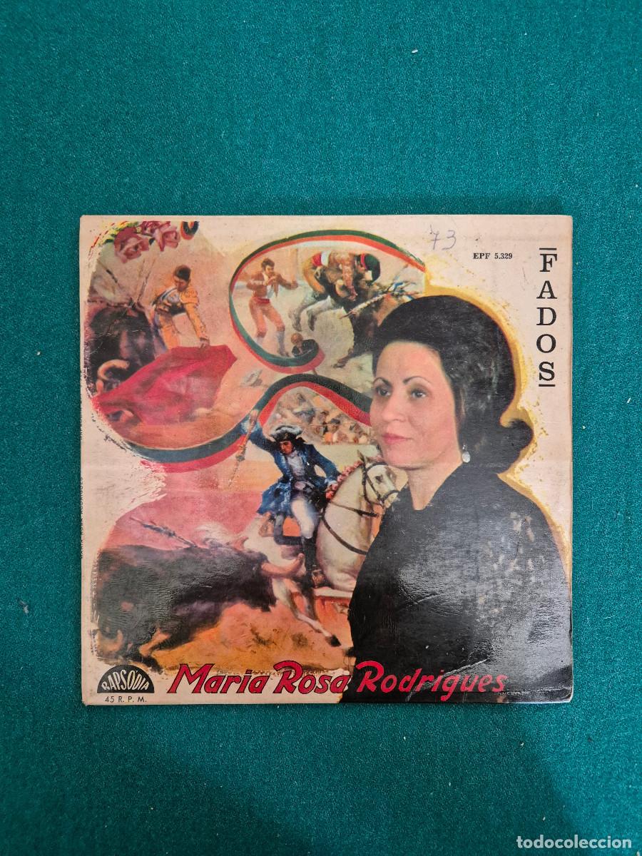 Discos de vinilo: Maria Rosa Rodrigues &ndash; Fados