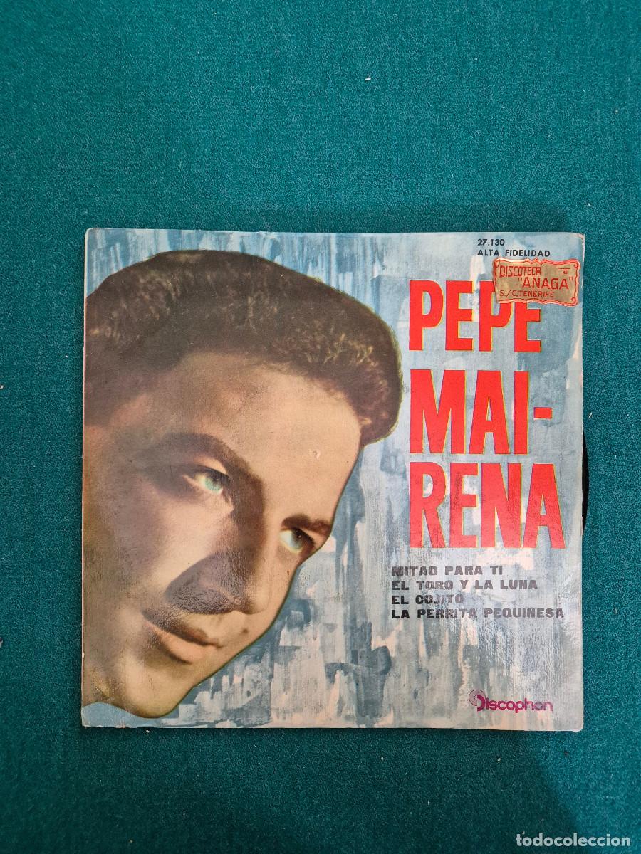 Discos de vinilo: Pepe Mairena &ndash; La Mitad Para Ti - Foto 1