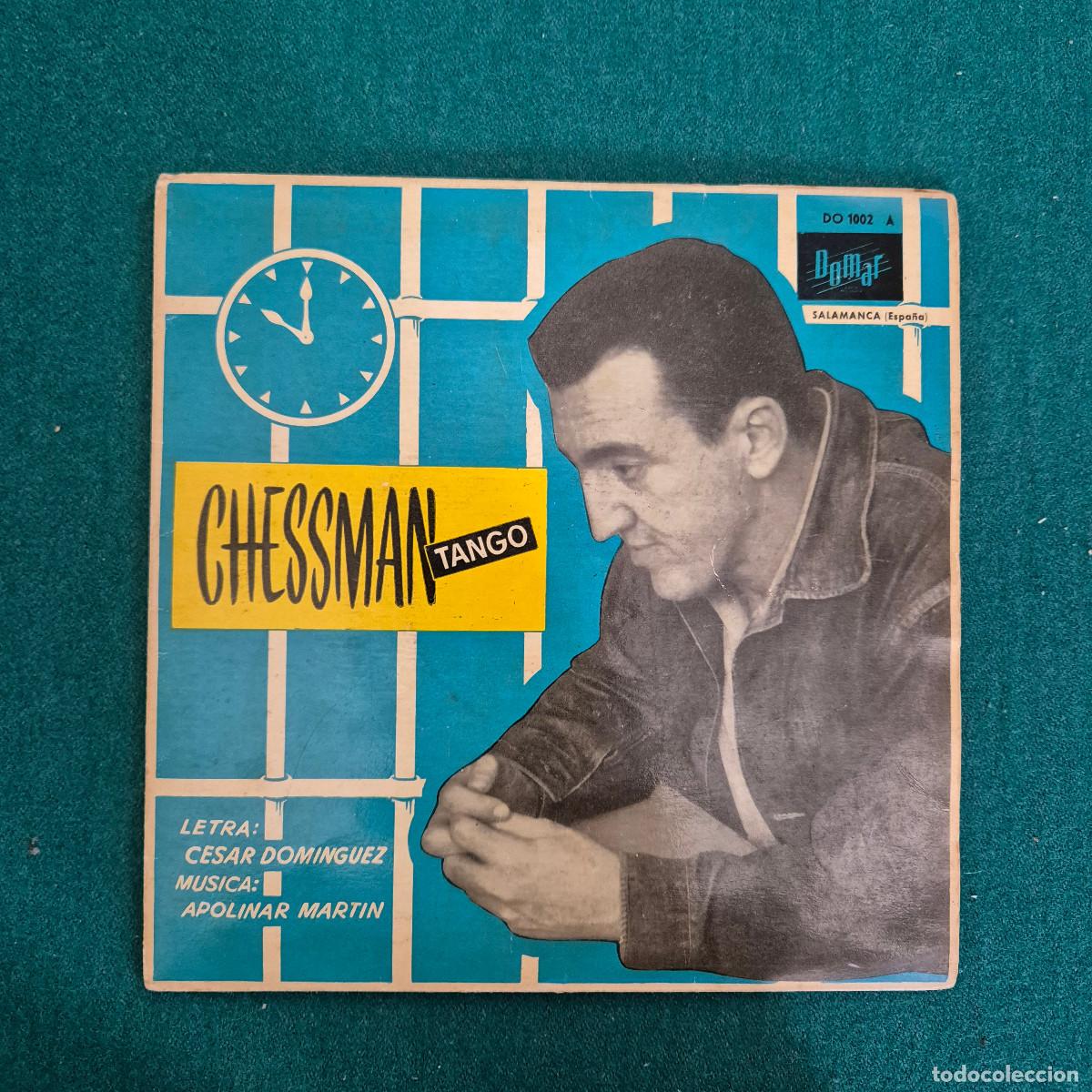 Discos de vinilo: Orquesta Los Trovadores De La Coru&ntilde;a ,Canta Pucho Boedo &ndash; Chessman