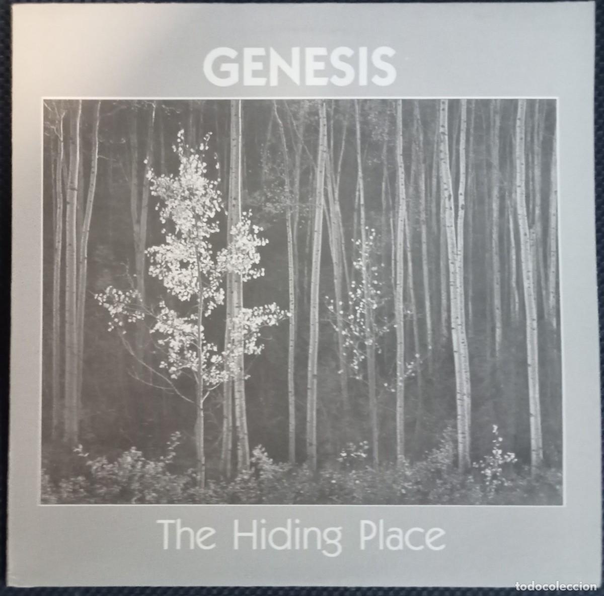 Discos de vinilo: Genesis The Hiding Place, live 1970, european pressing hard to find!!!
