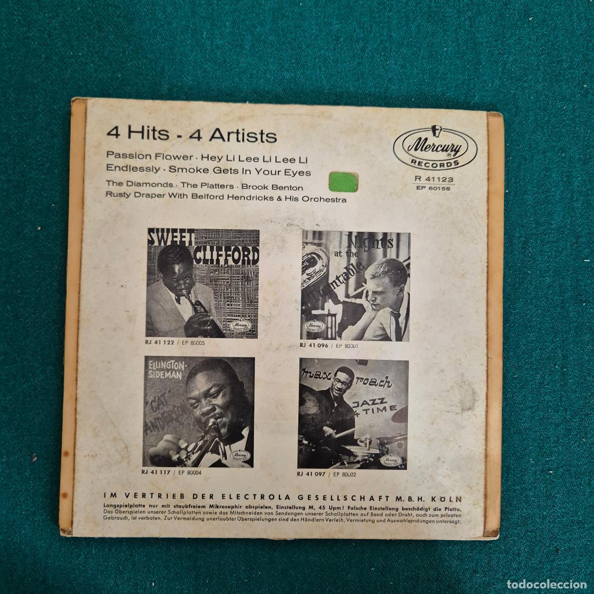 Discos de vinilo: 4 Hits - 4 Artists . - Foto 2