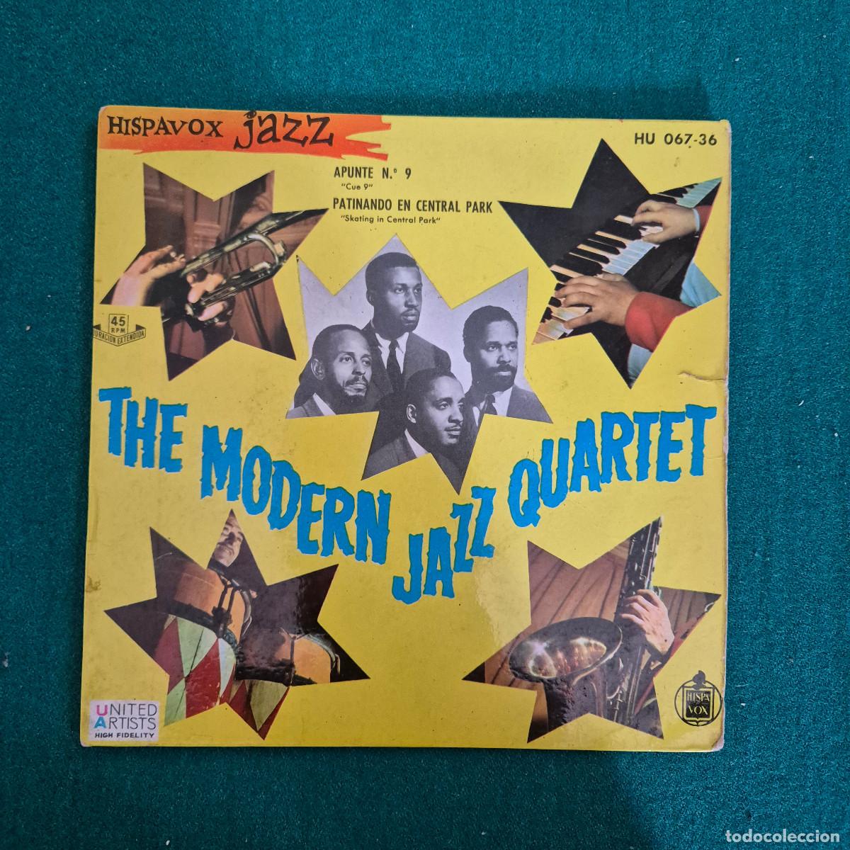 Discos de vinilo: The Modern Jazz Quartet &ndash; Apunte N.&ordm; 9 = Cue 9 / Patinando En Central Park = Skating In Central Park