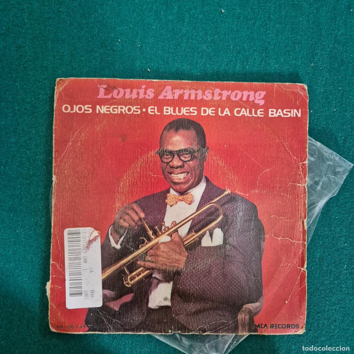 Discos de vinilo: Louis Armstrong &ndash; Ojos Negros - Foto 1