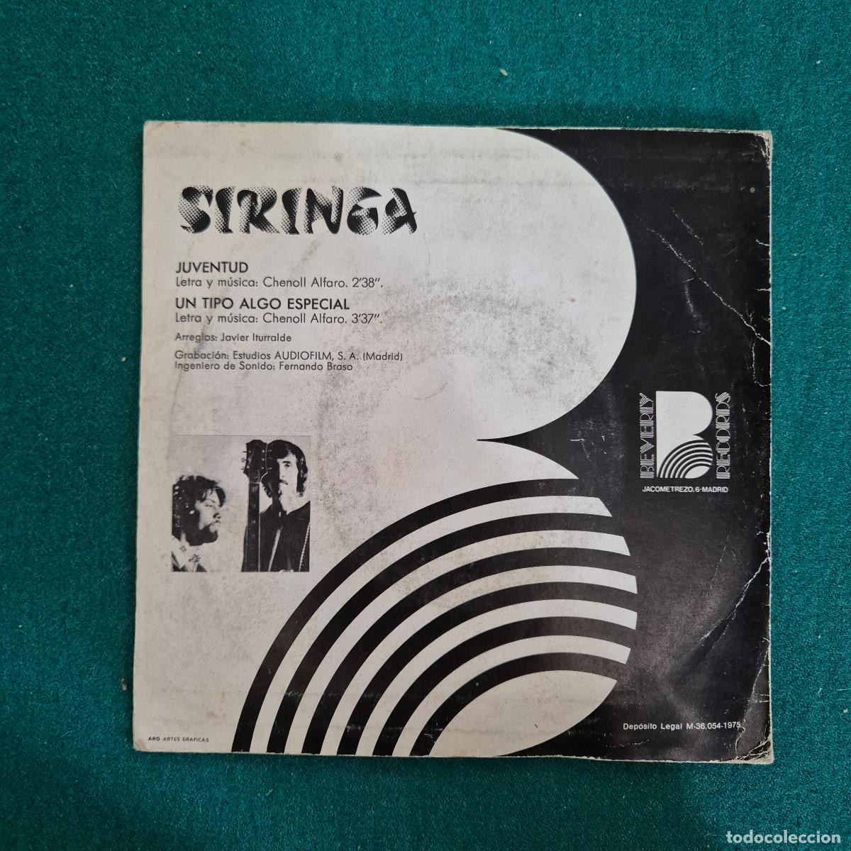 Discos de vinilo: SINGLE-1975......SIRINGA - Foto 2