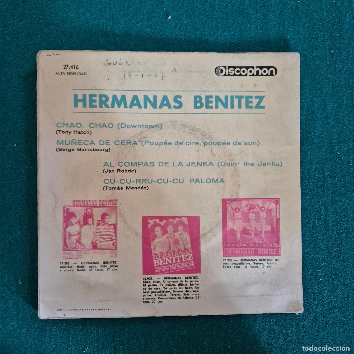 Discos de vinilo: Hermanas Benitez &ndash; Chao, Chao - Foto 2