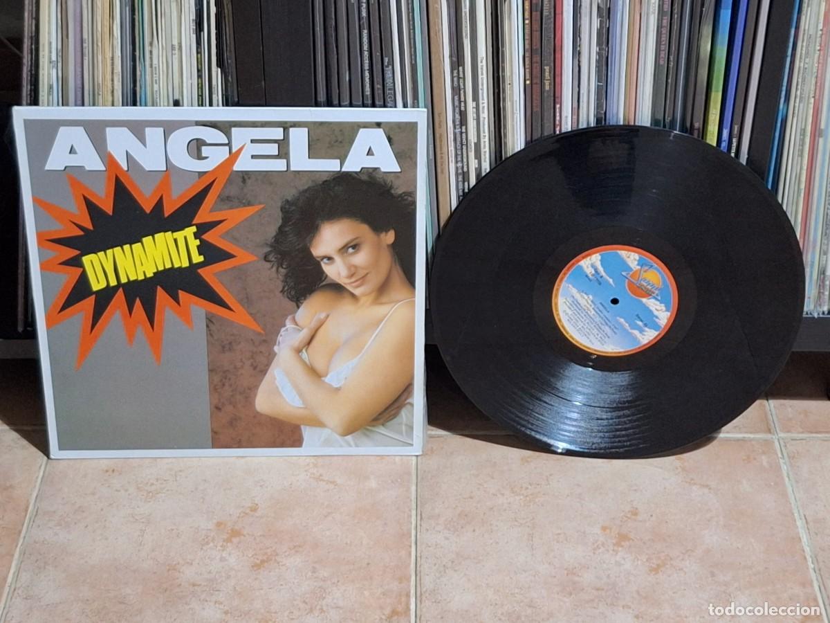 Discos de vinilo: Angela &ndash; Dynamite MAXI Sanni Records &ndash; FM 13835 ESPA&Ntilde;A