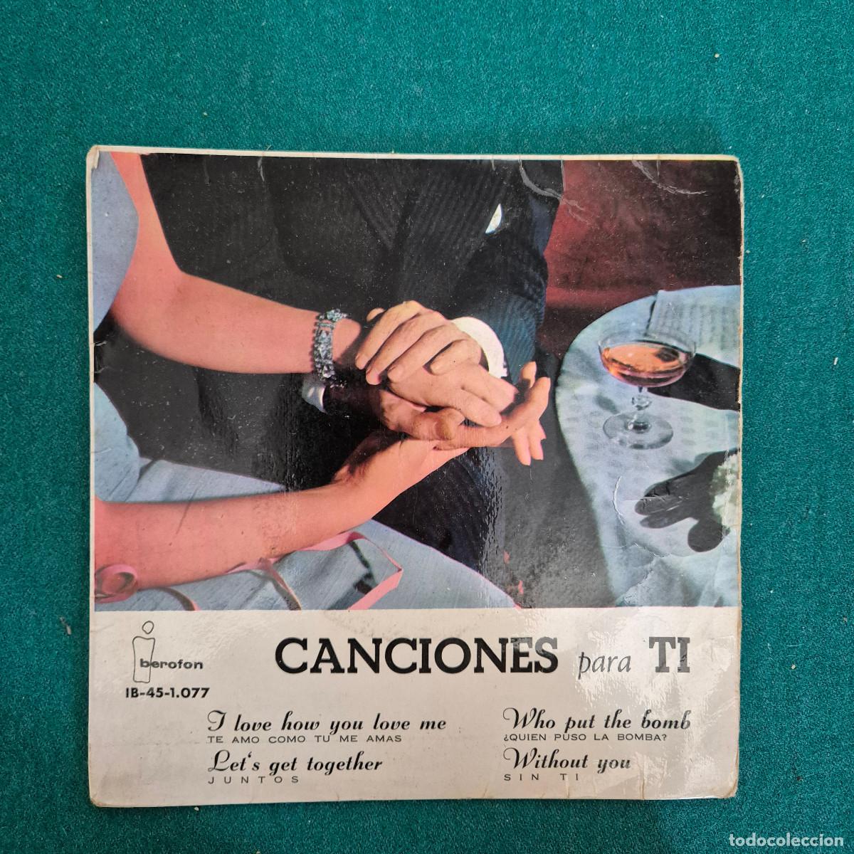 Discos de vinilo: Canciones Para Ti ... - Foto 1