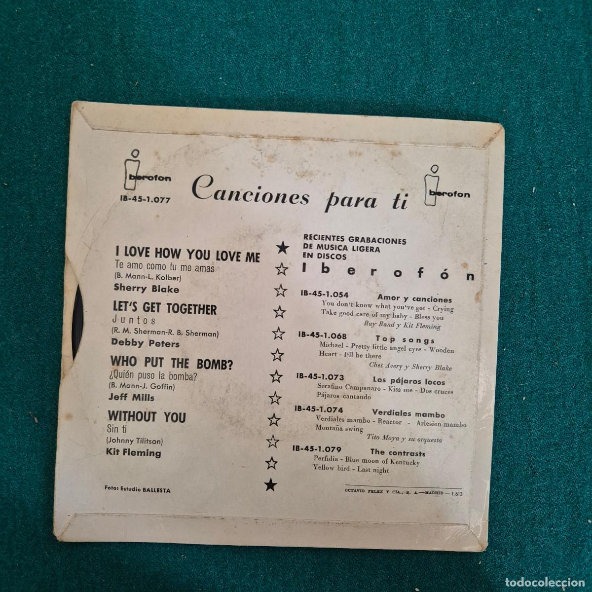 Discos de vinilo: Canciones Para Ti ... - Foto 2