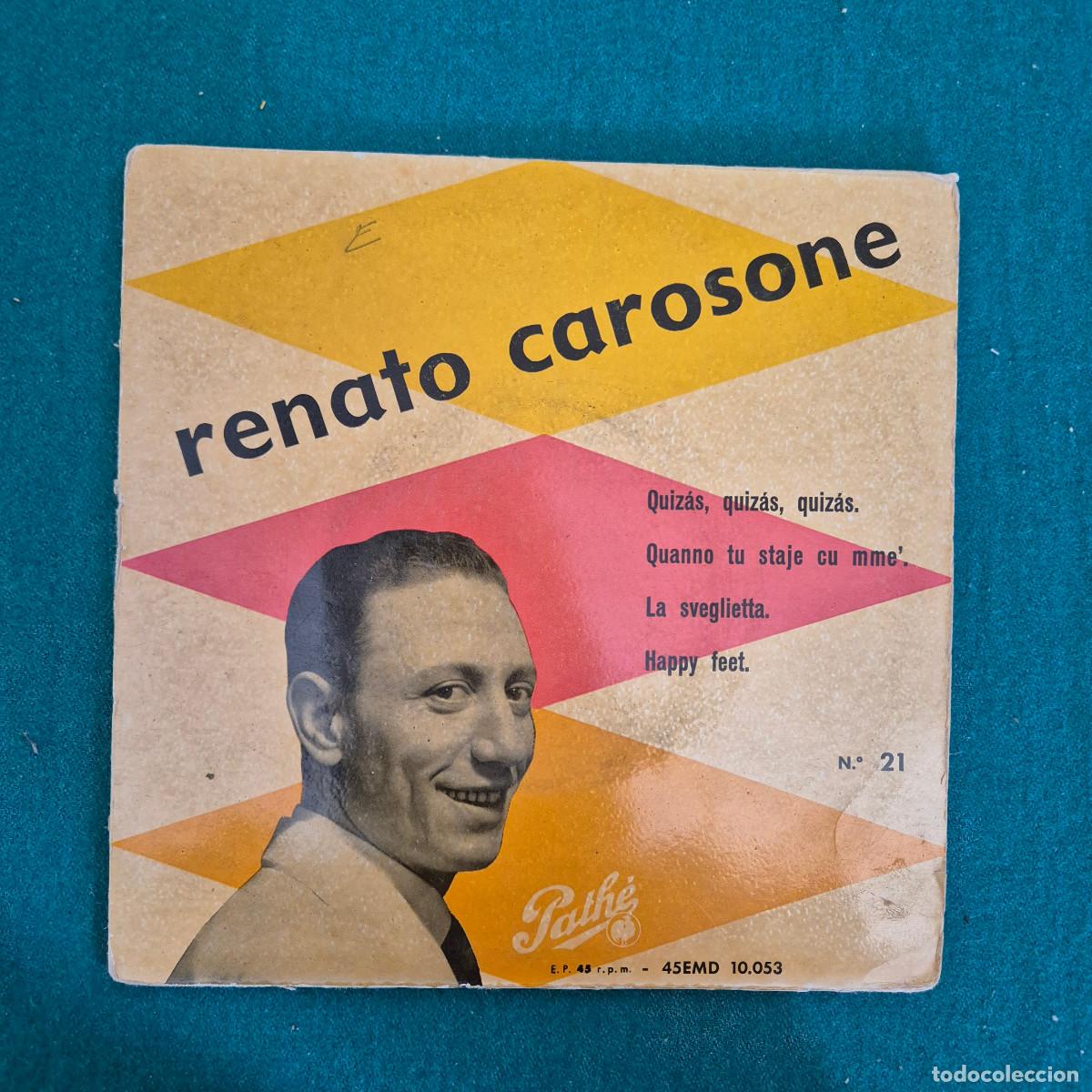Discos de vinilo: Renato Carosone &ndash; Selecci&oacute;n n.&ordm; 21