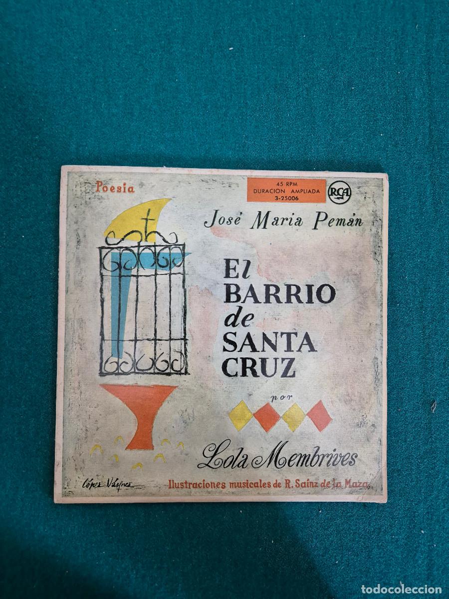 Discos de vinilo: EL BARRIO DE SANTA CRUZ - Foto 1