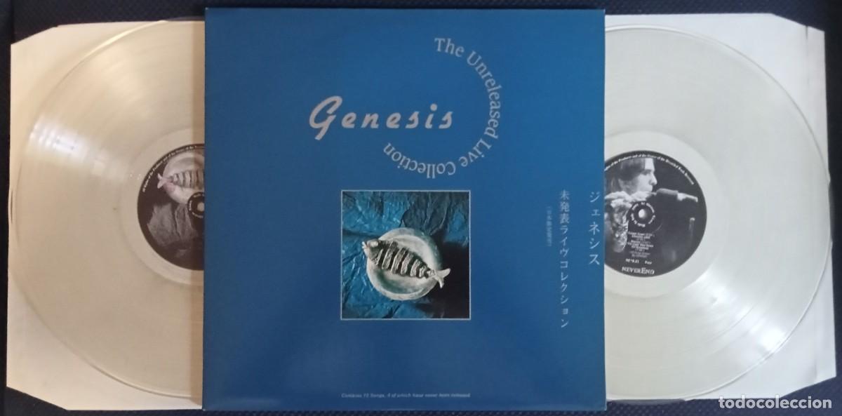 Discos de vinilo: Genesis The unreleased live collection 2lp live 1970/74, european pressing in clear vinyl, htf!!