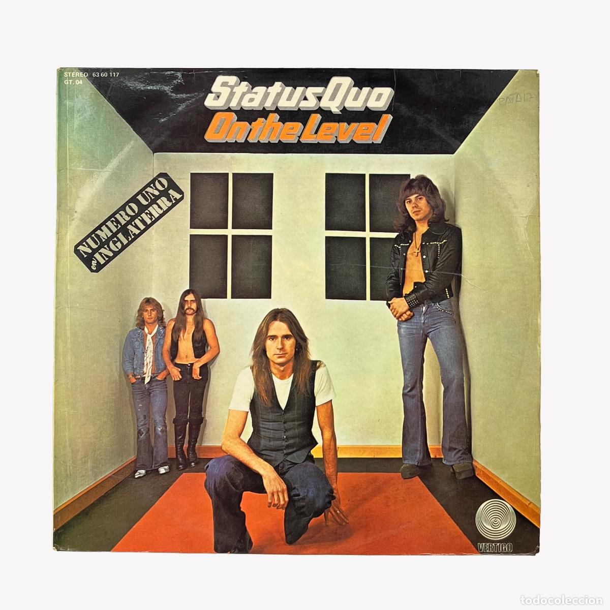 Discos de vinilo: LP. Status Quo. On the Level (G+/VG+) - Foto 1