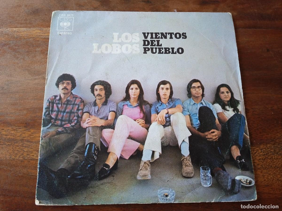 Discos de vinilo: Los lobos - Vientos del pueblo, La muralla - Single original CBS Espa&ntilde;a 1973