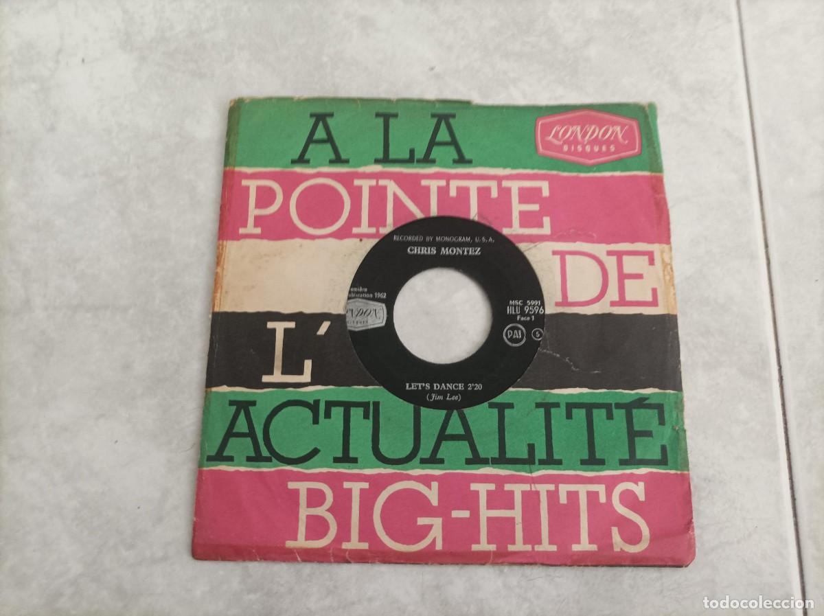 Discos de vinilo: Chris Montez single original - Foto 1
