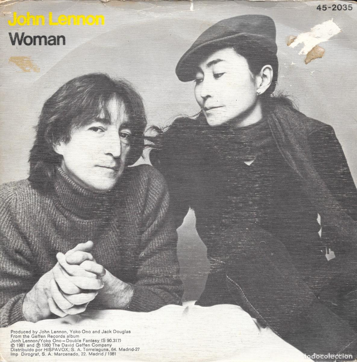 Discos de vinilo: Single Woman / Beautiful Boys - John Lennon - Beatles - Compra m&iacute;nima 6&euro;