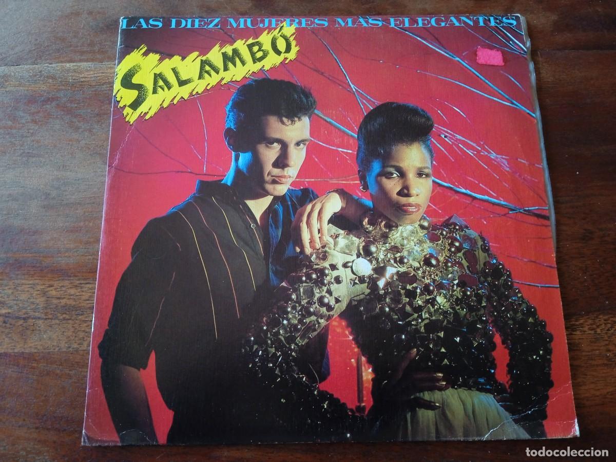 Discos de vinilo: Salambo - Las diez mujeres mas elegantes - Single original CBS Espa&ntilde;a 1983 Bernardo Bonezzi