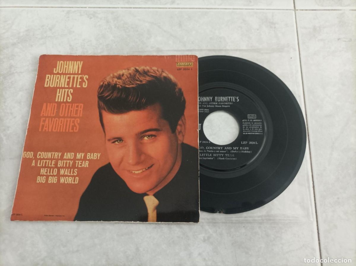 Vinyl-Schallplatten: Johnny Burnette ep-ojo leer-