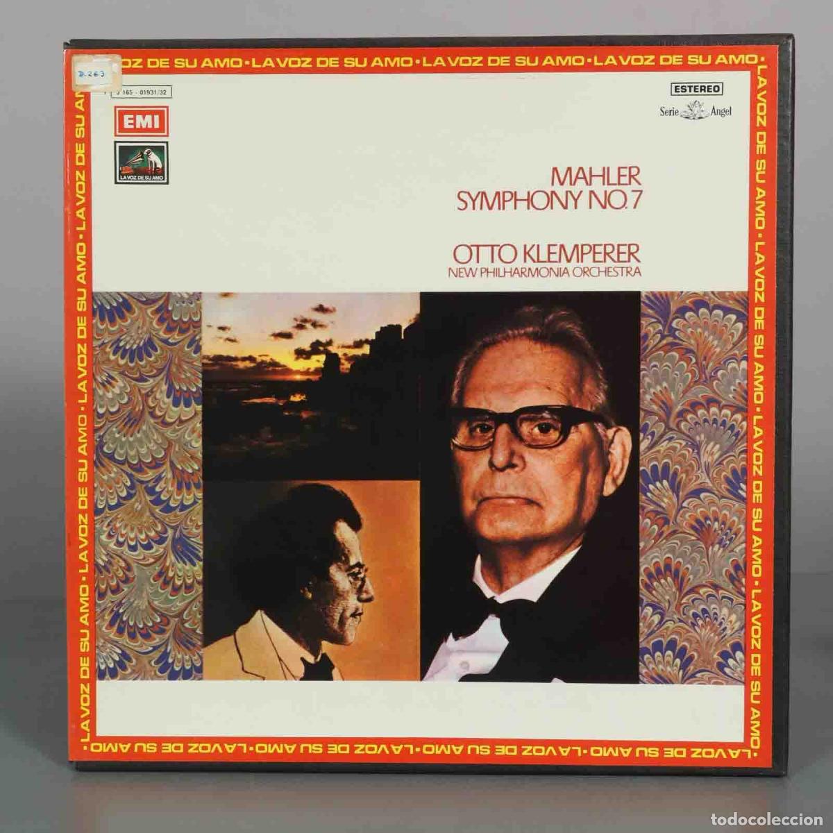 Discos de vinilo: CAJA LP. Mahler: Symphony No. 7 - Otto Klemperer, New Philharmonia Orchestra