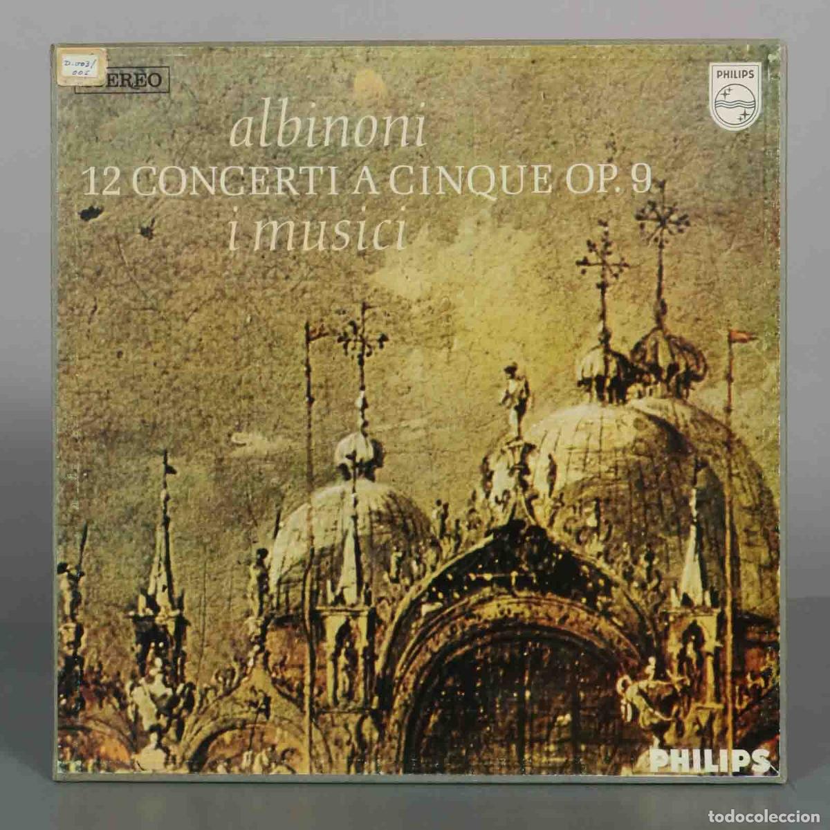 Discos de vinilo: CAJA LP. 12 Concerti a Cinque Op. 9 - Albinoni, I Musici