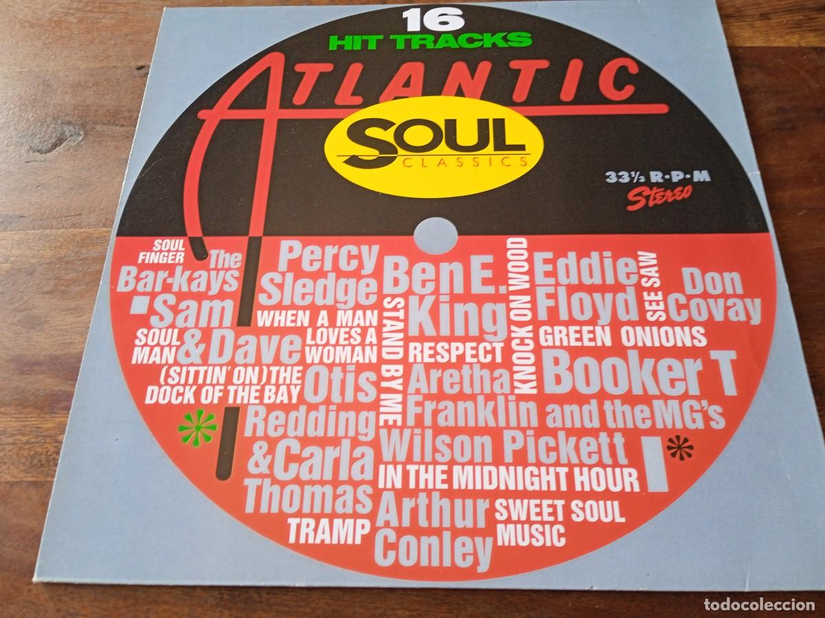 Discos de vinilo: Varios - Atlantic Soul Classics 16 Temas - Lp original Atlantic Wea 1987