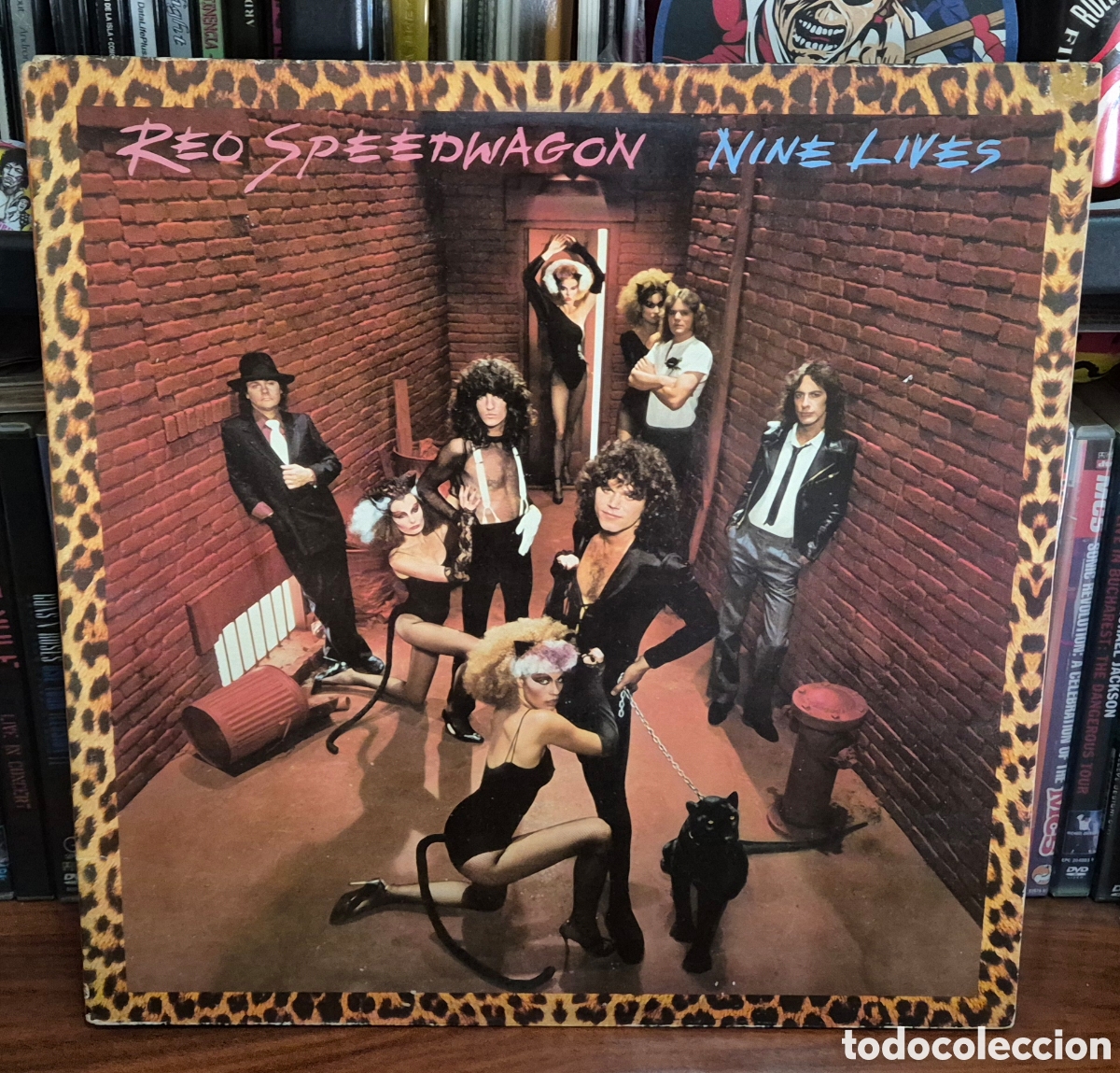 Discos de vinilo: REO Speedwagon &ndash; Nine Lives LP 1978