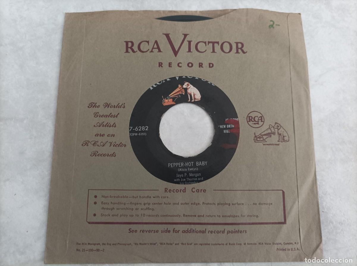 Discos de vinilo: Jaye P. Morgan single original USA - Foto 1