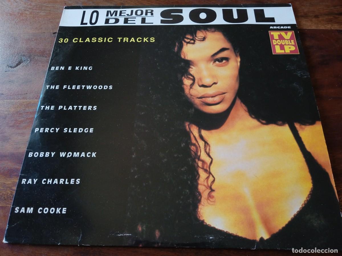 Discos de vinilo: Varios - Lo mejor del Soul 30 Temas - Doble Lp original Arcade Espa&ntilde;a 1992